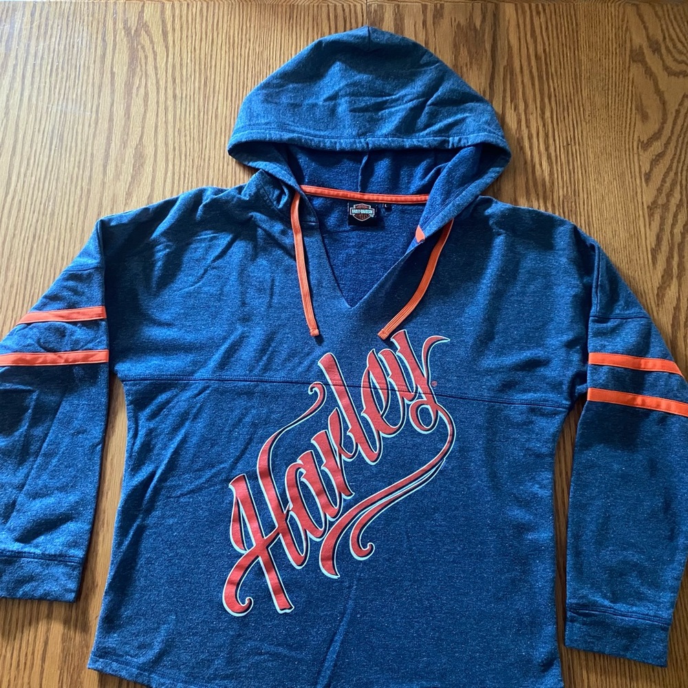 Haley Davidson hoodie. Sz L. Like new condition.